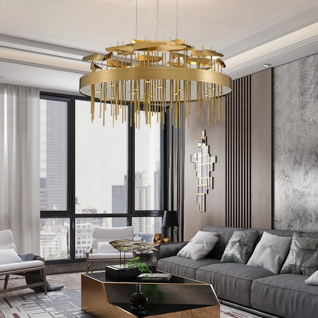 Подвесная люстра PERLINA M от ImperiumLoft