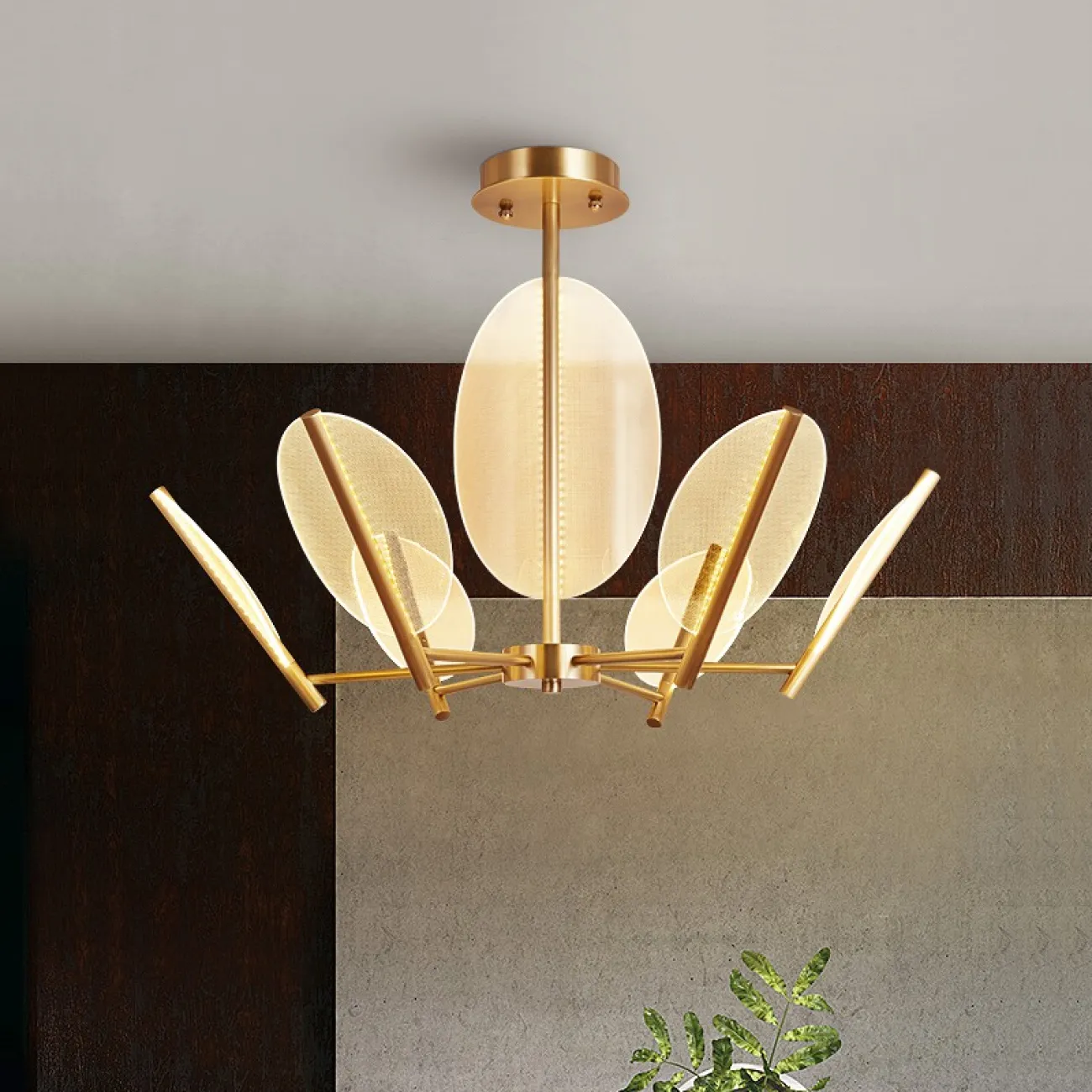 Подвесная люстра PRAIA D77 от ImperiumLoft