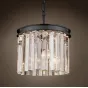 Люстра RH 1920S ODEON CLEAR GLASS 3 Light Round Chandelier 30 от LaLume