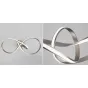 Люстра Mobius Strip Silver Chandelier