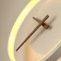Серия настенных светодиодных светильников в виде комбинации светового кольца и диска с часовым механизмом CLOCK White 3000К