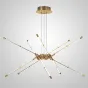Подвесная люстра VALA L8 Black от ImperiumLoft