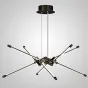 Подвесная люстра VALA L8 Black от ImperiumLoft