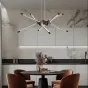 Подвесная люстра VALA L8 Black от ImperiumLoft