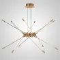 Подвесная люстра VALA L8 Black от ImperiumLoft