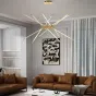 Подвесная люстра VALA L8 Black от ImperiumLoft