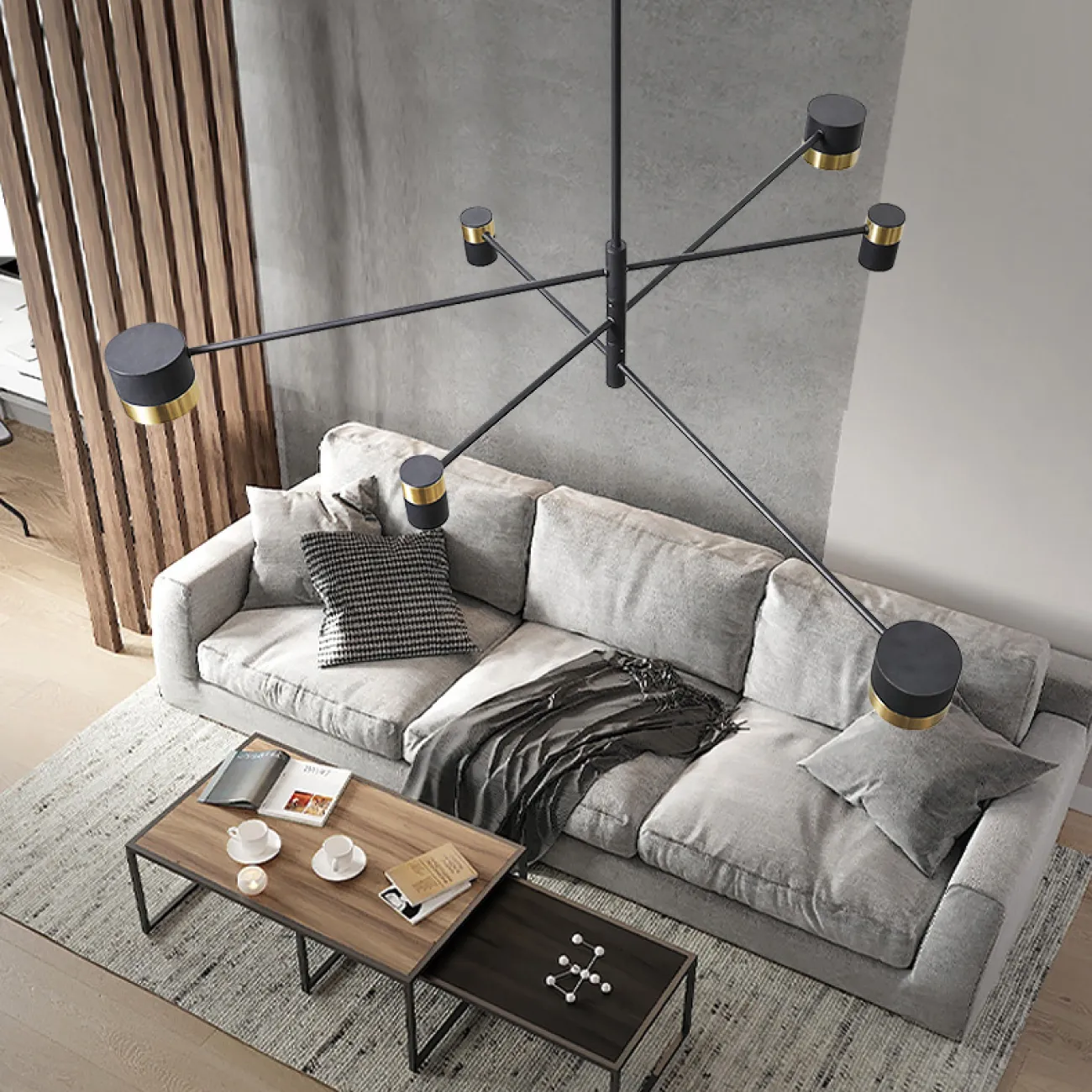 Потолочная люстра SIF CH L6 от ImperiumLoft