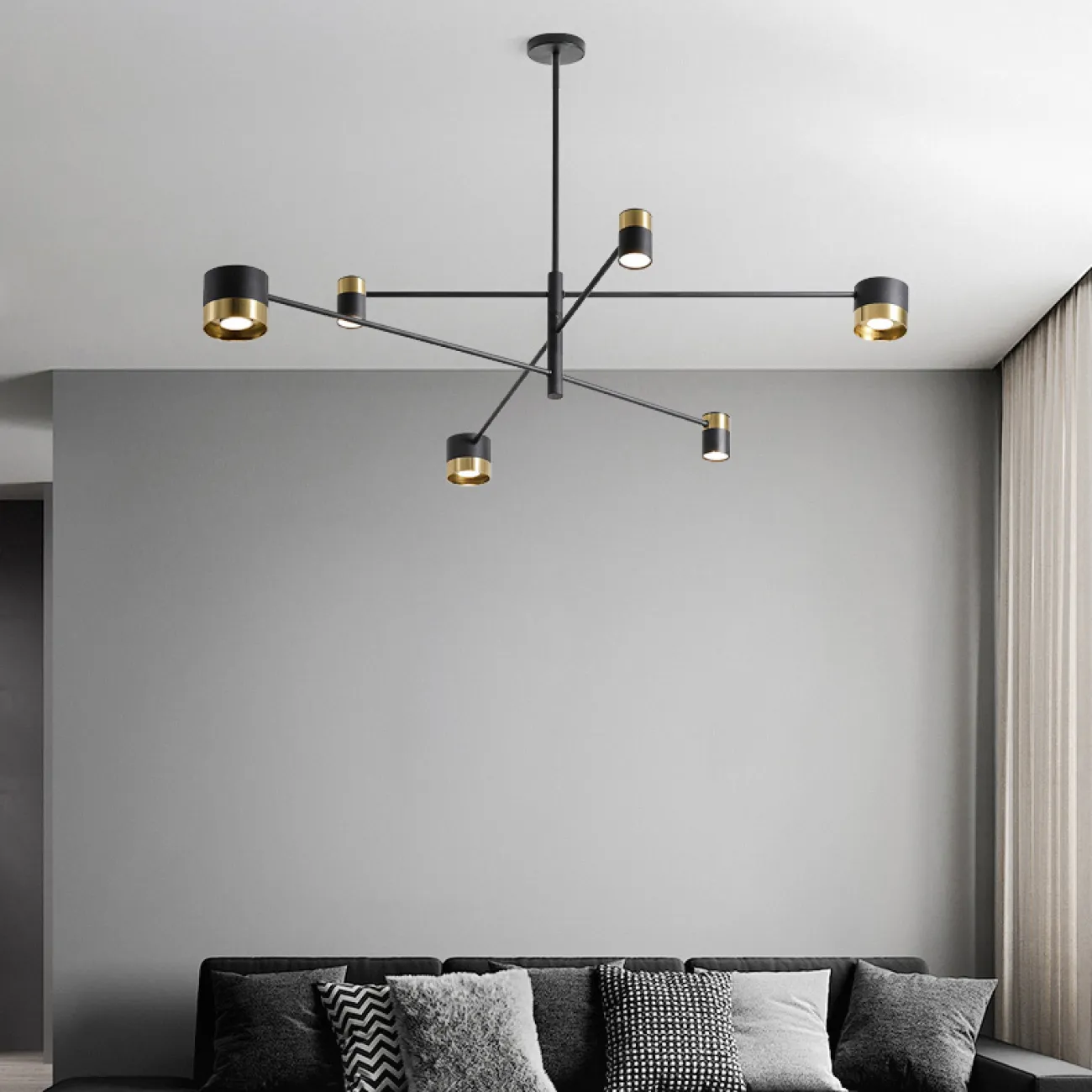 Потолочная люстра SIF CH L6 от ImperiumLoft