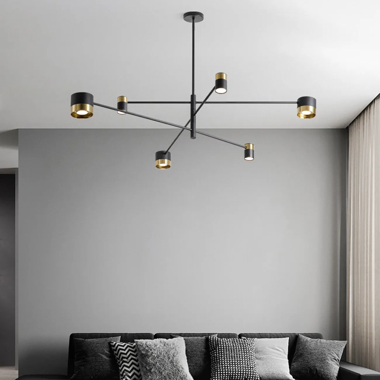 Потолочная люстра SIF CH L6 от ImperiumLoft