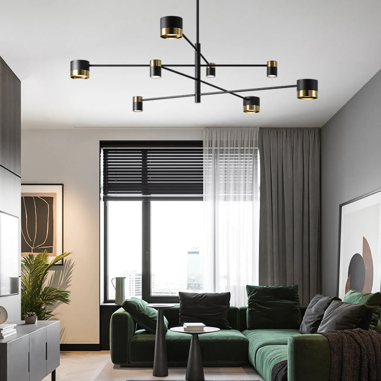 Потолочная люстра SIF CH L6 от ImperiumLoft