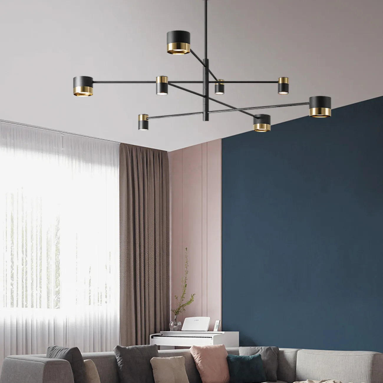 Потолочная люстра SIF CH L6 от ImperiumLoft