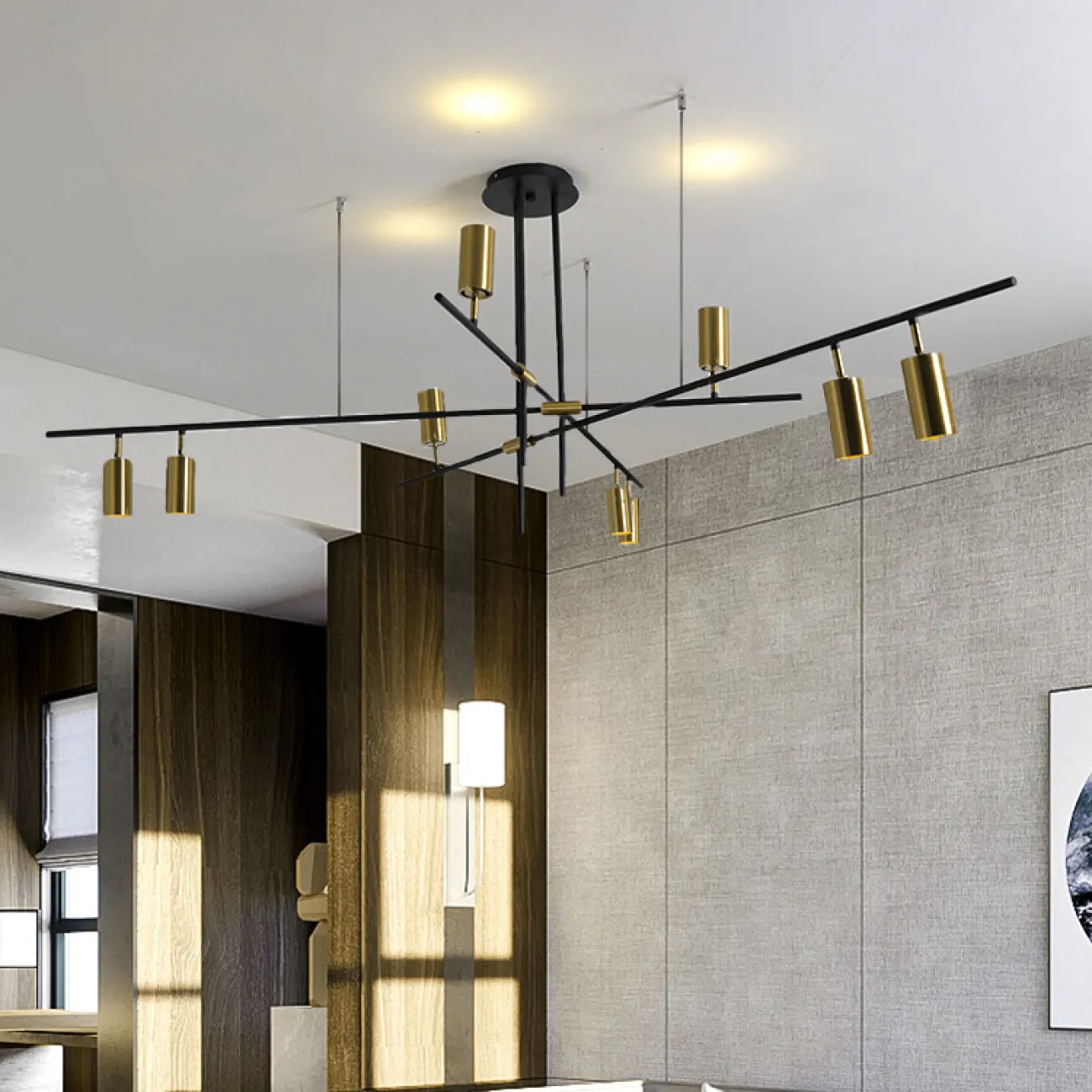 Потолочная люстра AXMAR L12 от ImperiumLoft Потолочная люстра AXMAR L12 от ImperiumLoft