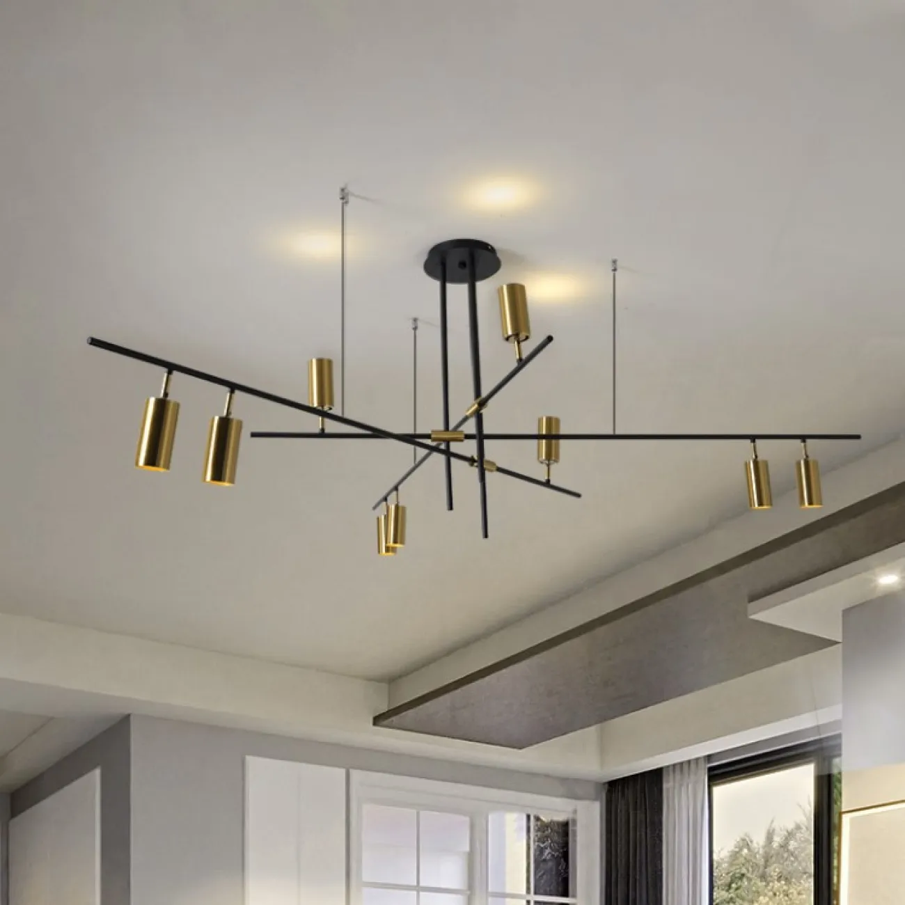 Потолочная люстра AXMAR L12 от ImperiumLoft Потолочная люстра AXMAR L12 от ImperiumLoft