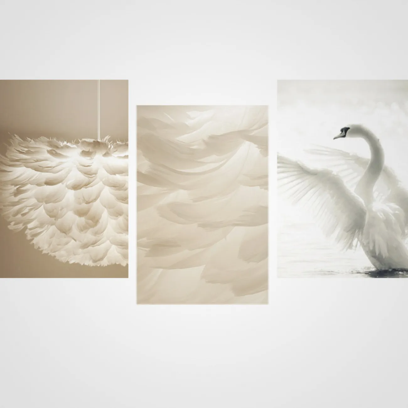 Люстра FEATHERS D50 White от ImperiumLoft