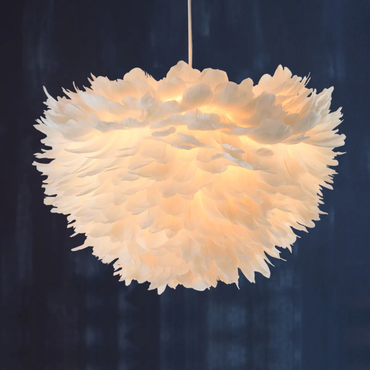 Люстра FEATHERS D60 White от ImperiumLoft