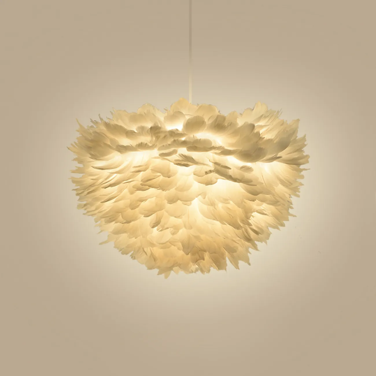Люстра FEATHERS D50 White от ImperiumLoft
