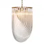Люстра Curved Stix Chandelier 6 White от LaLume