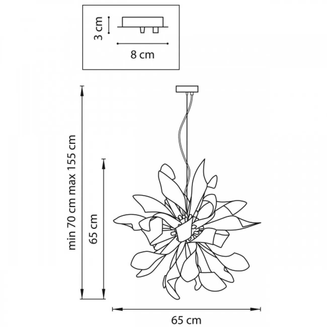 Люстра DEVINA от ImperiumLoft