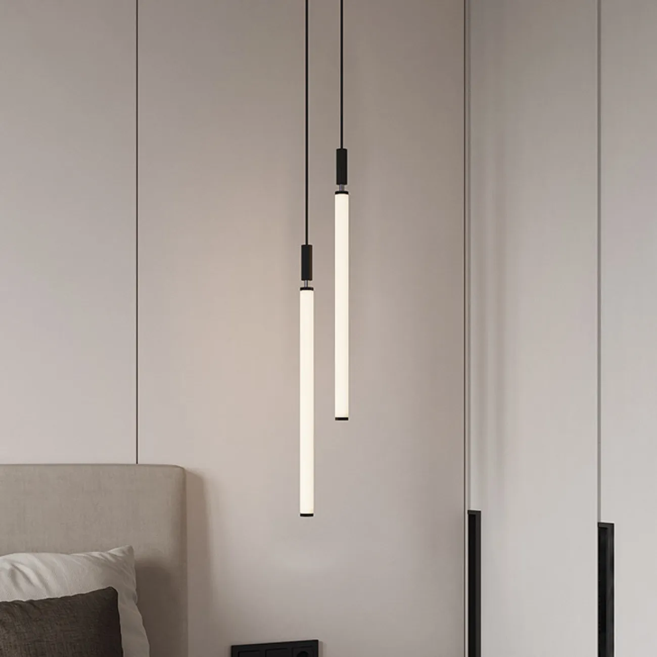 Подвесной светильник DELIA L70 black 4000К от ImperiumLoft