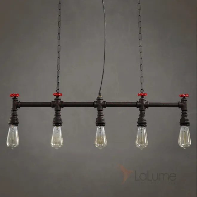 Подвесной светильник Loft Red Water Tap Pendant 5 от LaLume