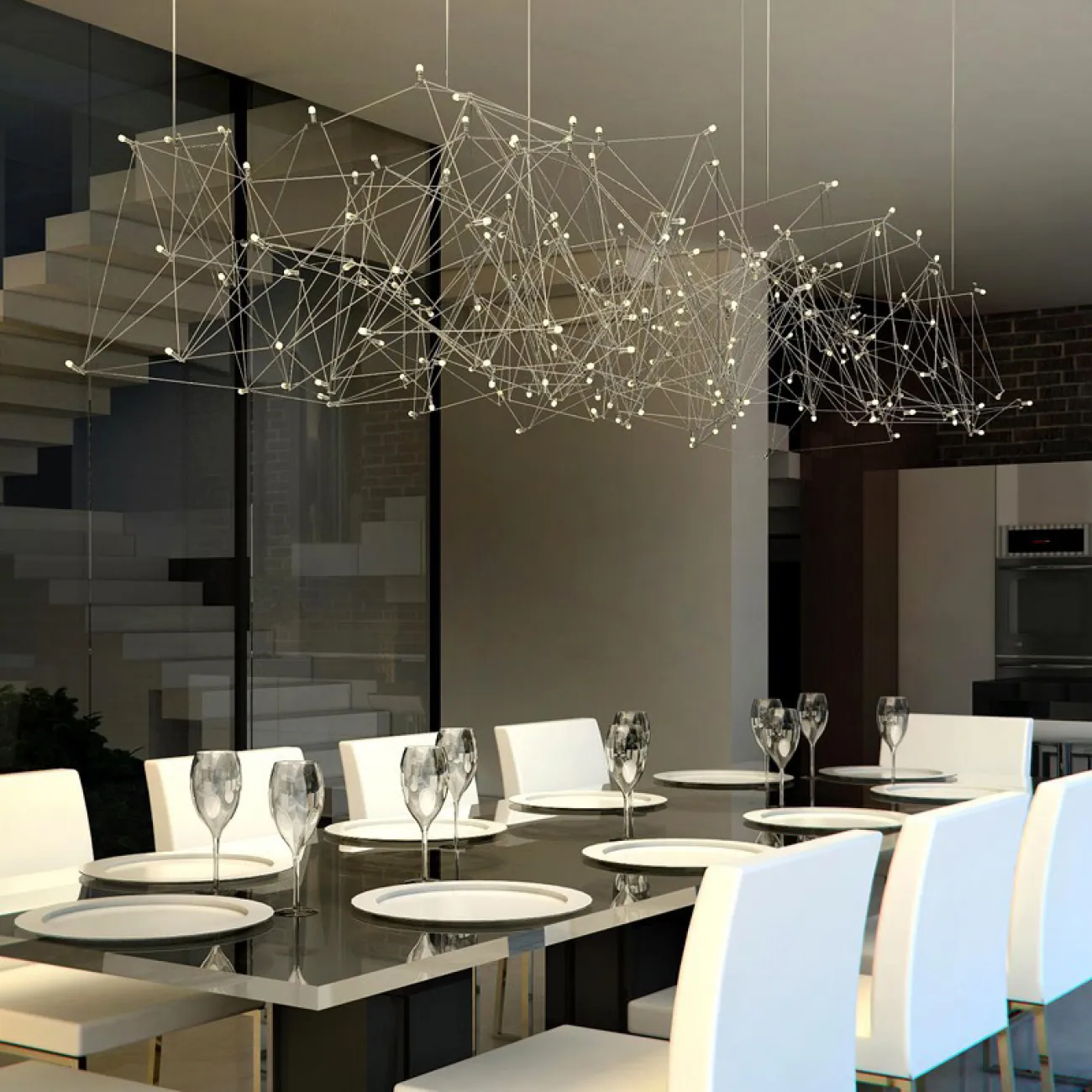 Подвесная люстра EXILITY A150 от ImperiumLoft