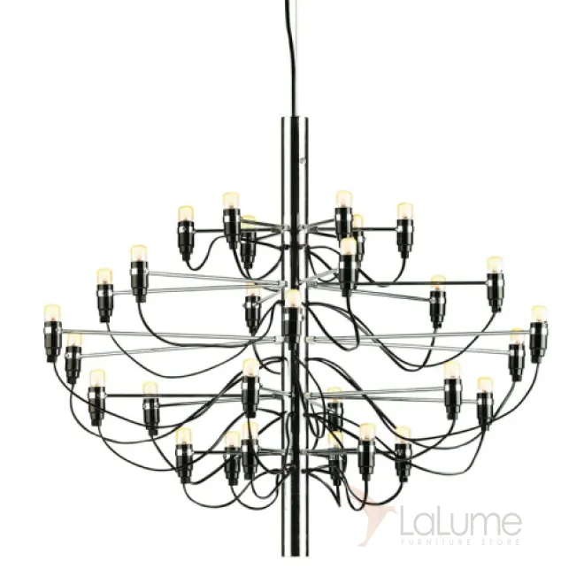 Люстра Flos 2097 30 Chrome designed by Gino Sarfatti от LaLume