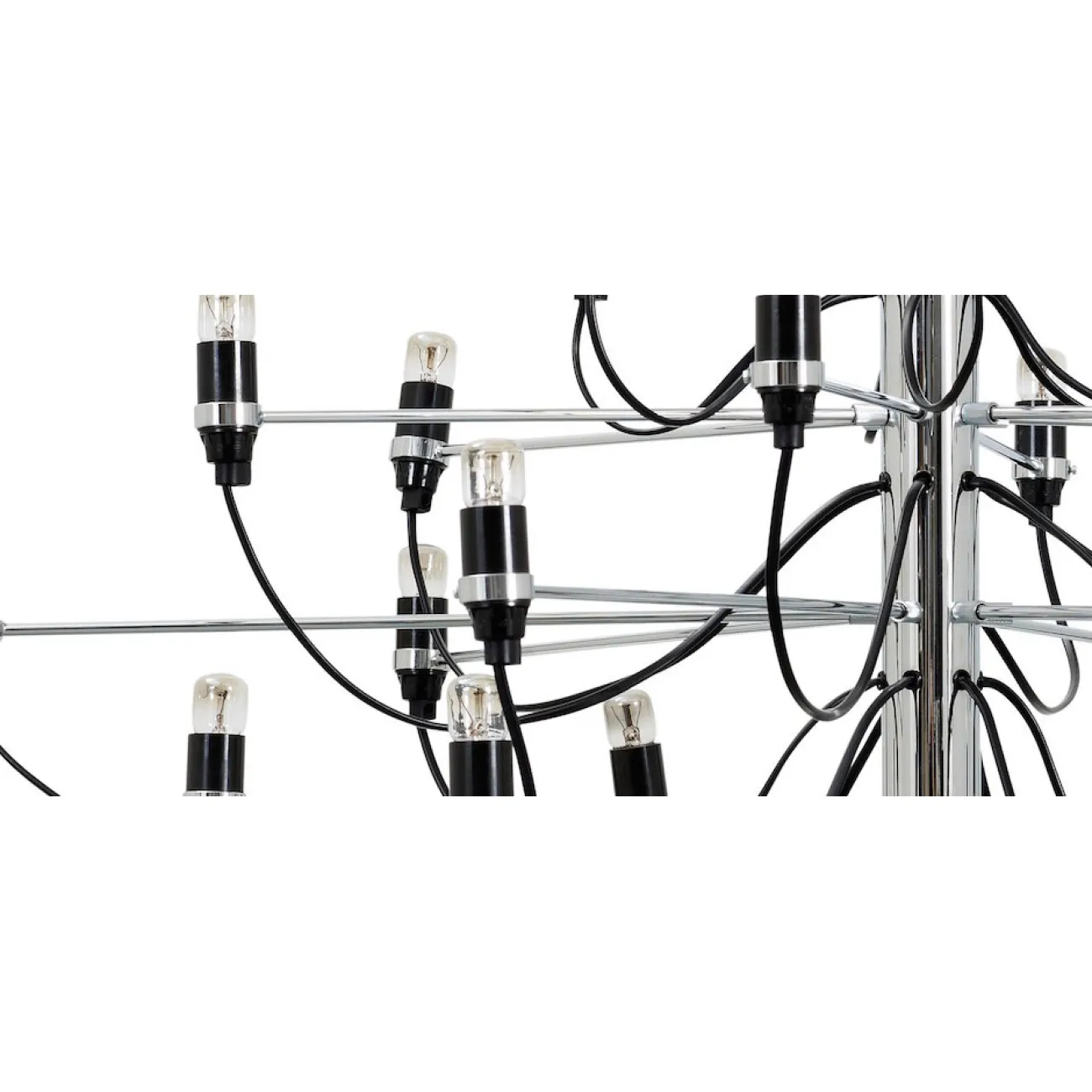 Люстра Flos 2097 30 Chrome designed by Gino Sarfatti от LaLume