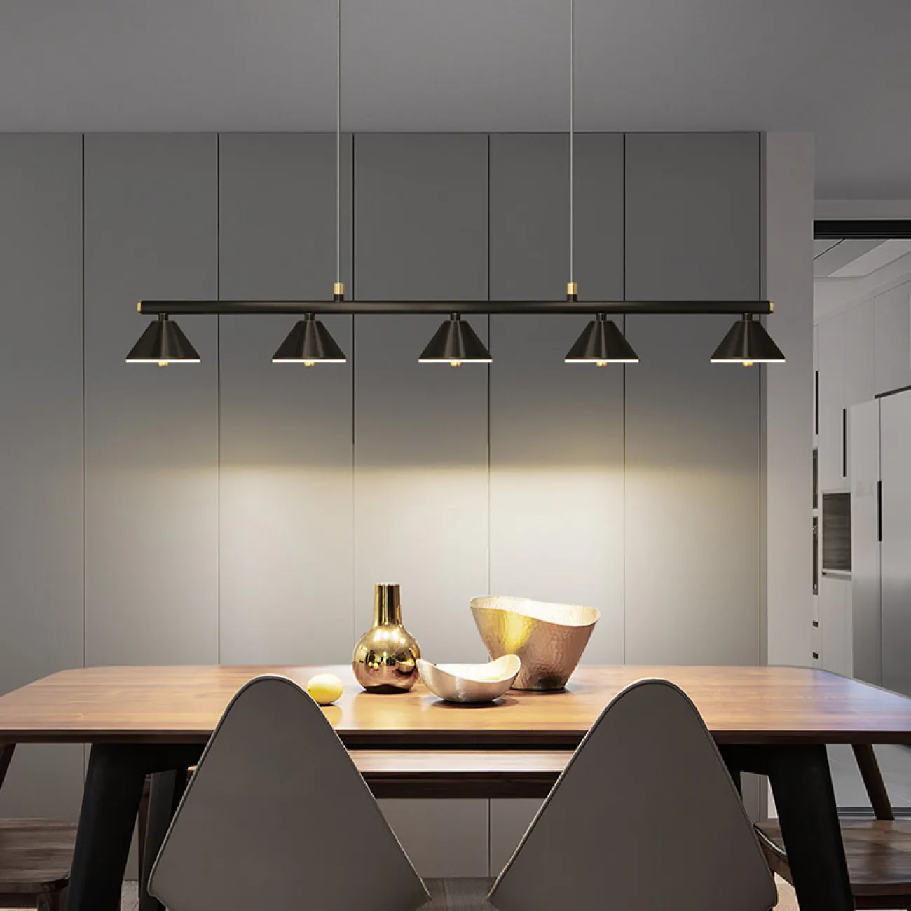 Подвесной светильник GENRE LONG L5 Brass от ImperiumLoft