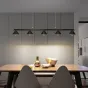 Подвесной светильник GENRE LONG L6 Black от ImperiumLoft