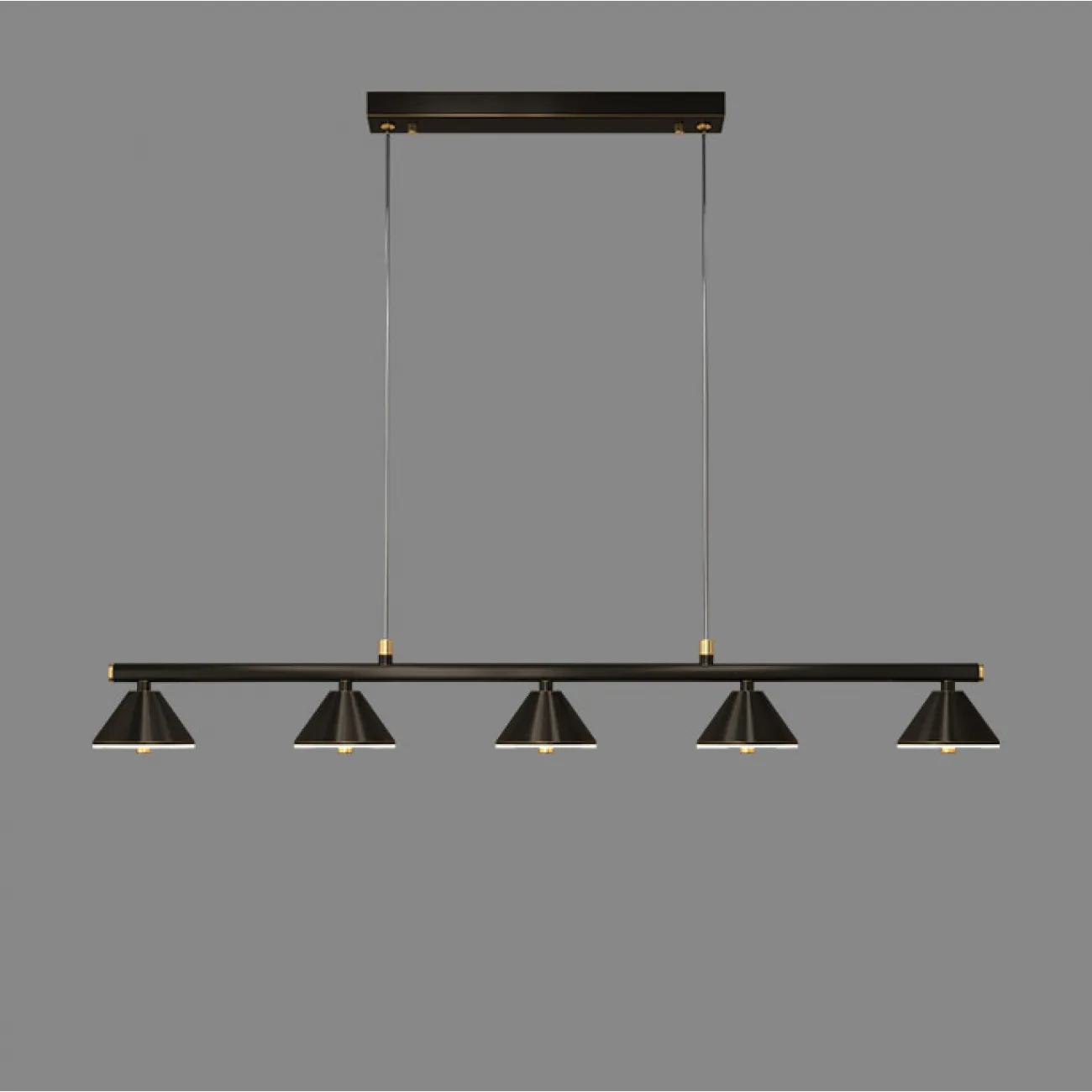 Подвесной светильник GENRE LONG L6 Black от ImperiumLoft
