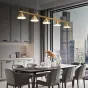 Подвесной светильник GENRE LONG L6 Black от ImperiumLoft
