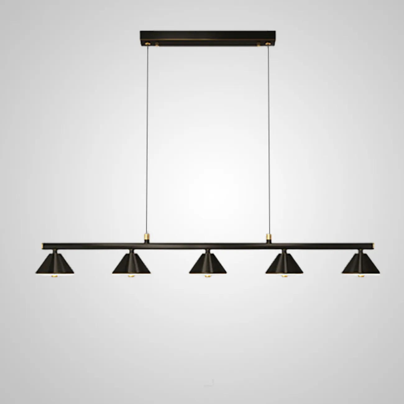 Подвесной светильник GENRE LONG L6 Black от ImperiumLoft