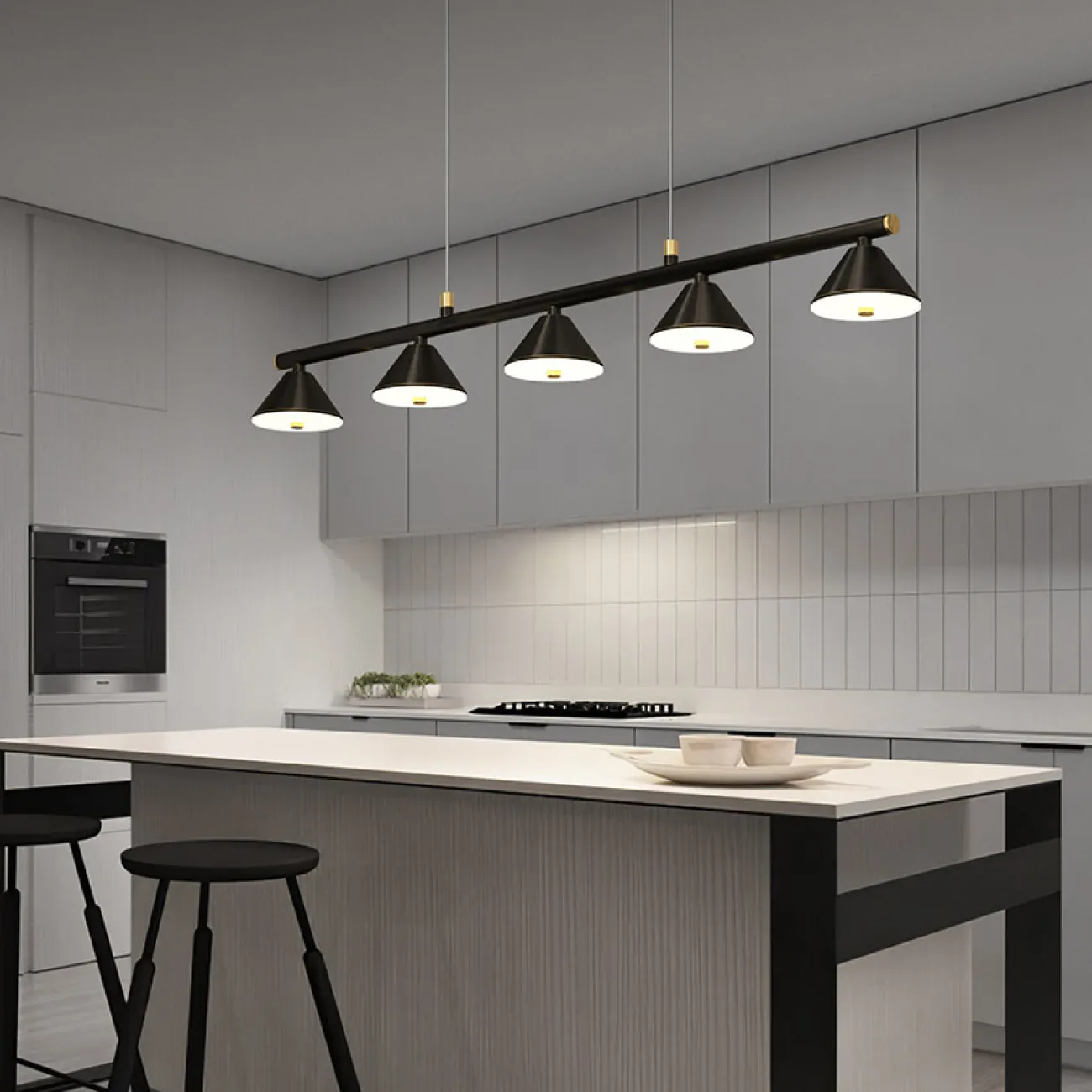 Подвесной светильник GENRE LONG L5 Brass от ImperiumLoft