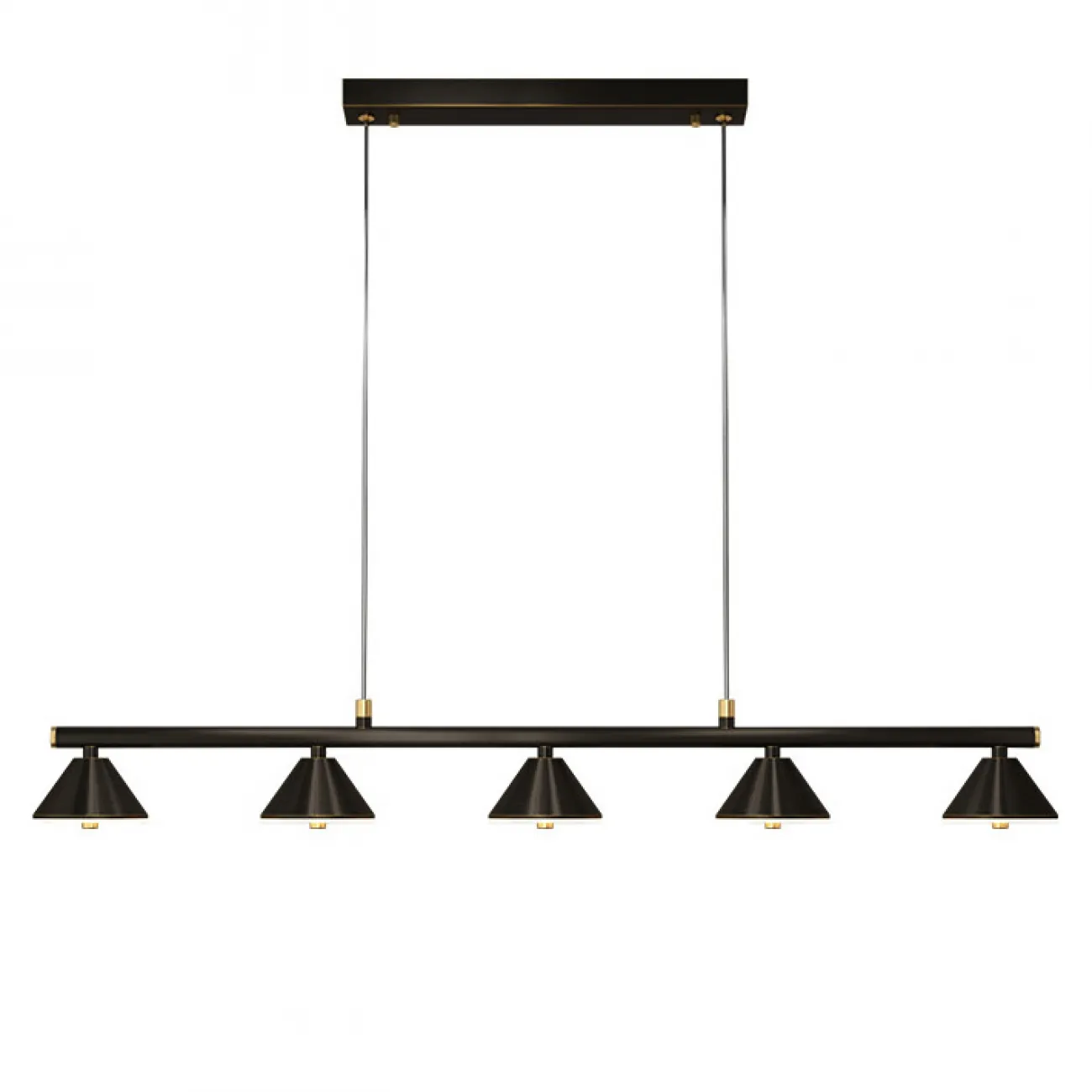 Подвесной светильник GENRE LONG L6 Black от ImperiumLoft