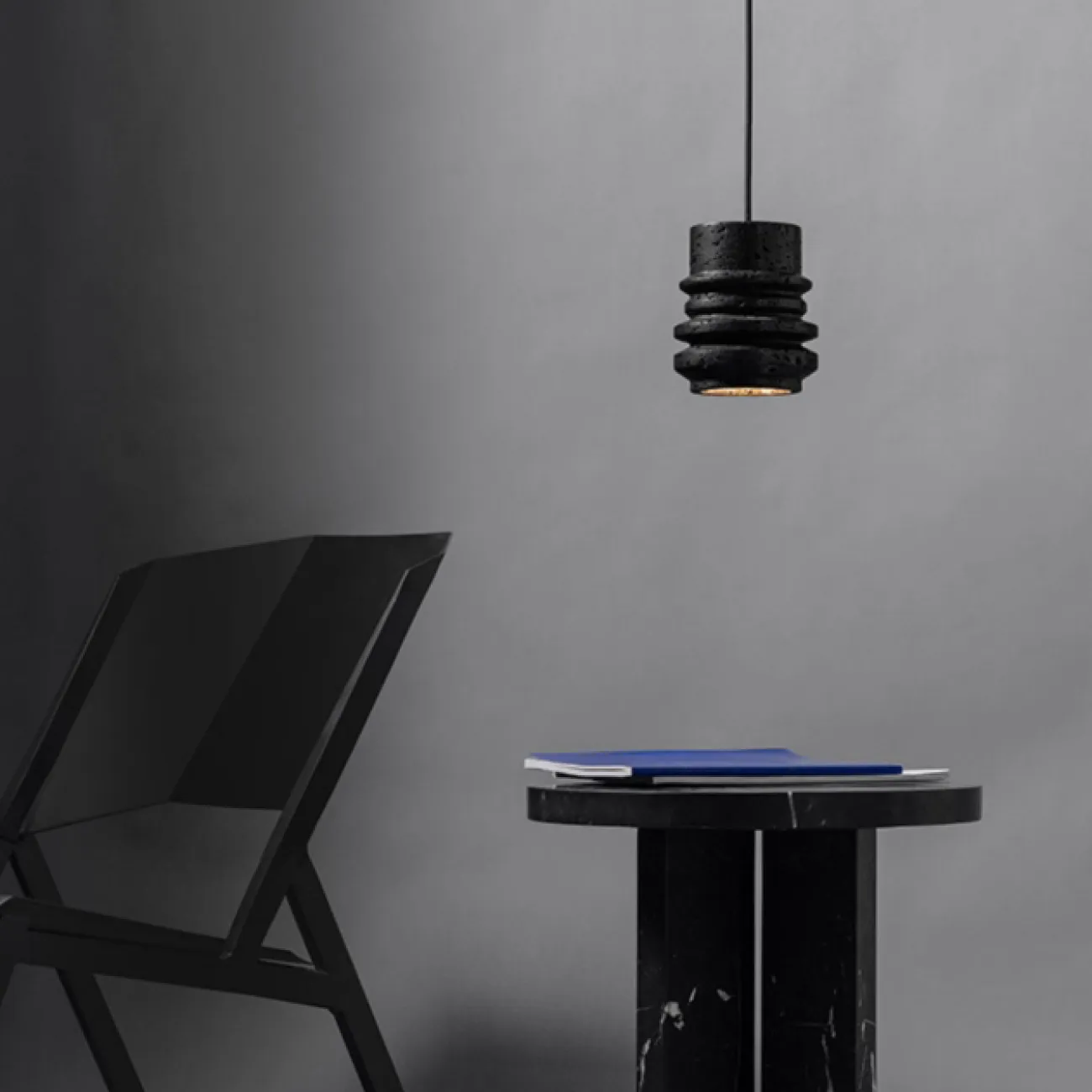Подвесной светильник TIDY A Черный камень от ImperiumLoft