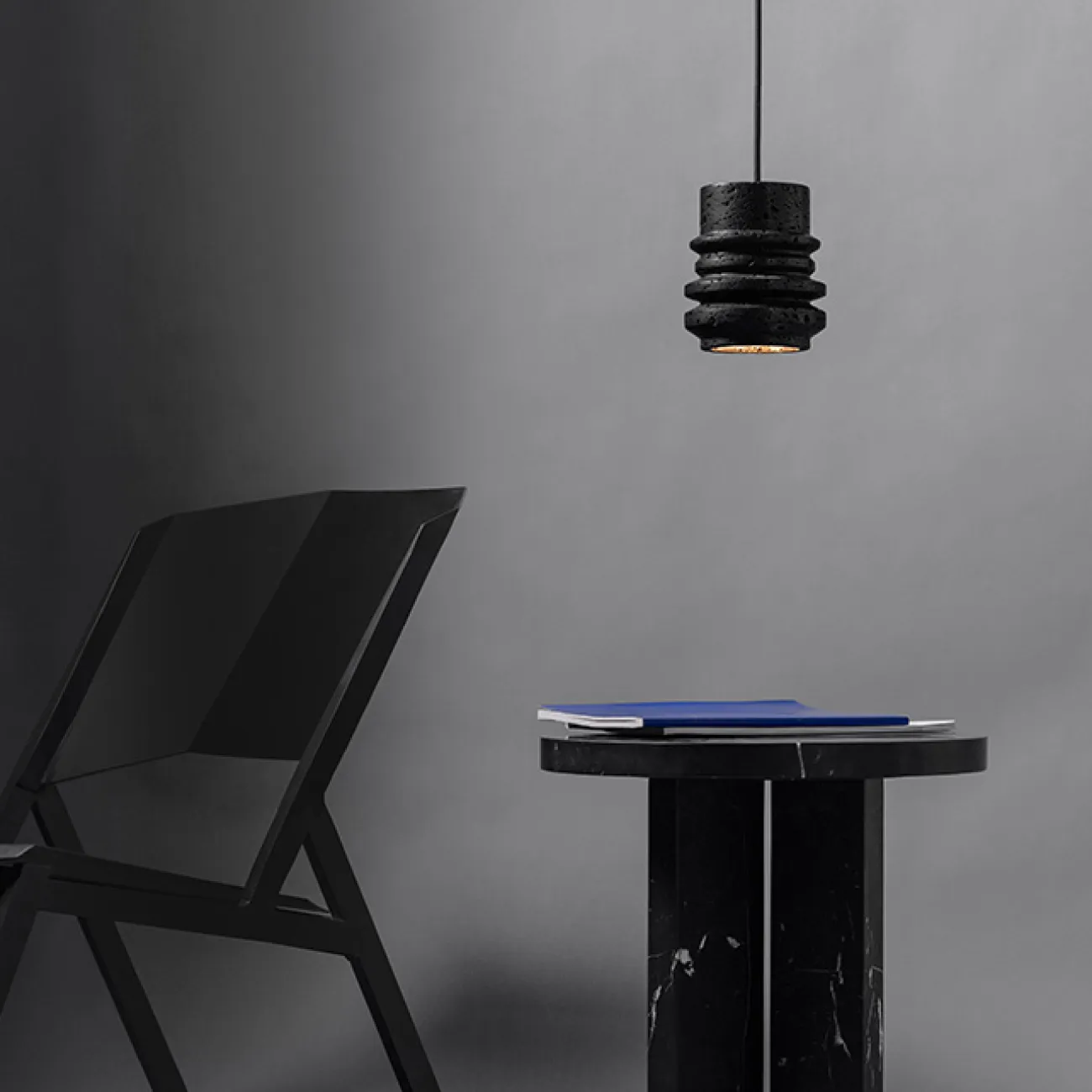 Подвесной светильник TIDY A Черный камень от ImperiumLoft