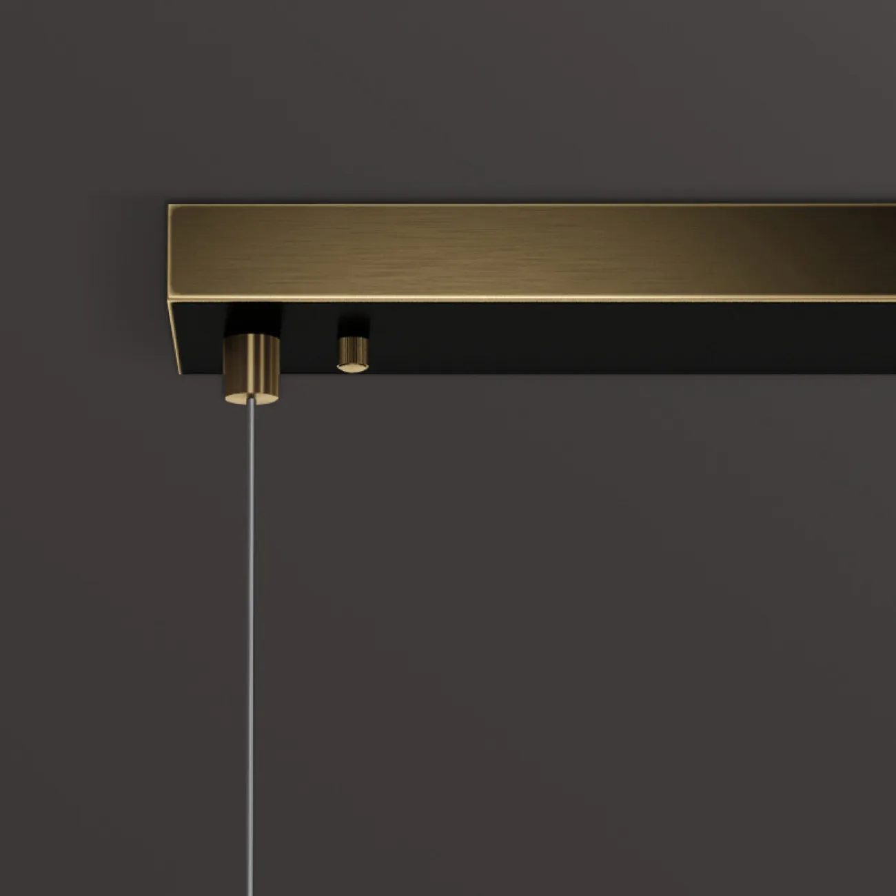 Подвесной светильник KENDRA L83 Brass Black от ImperiumLoft