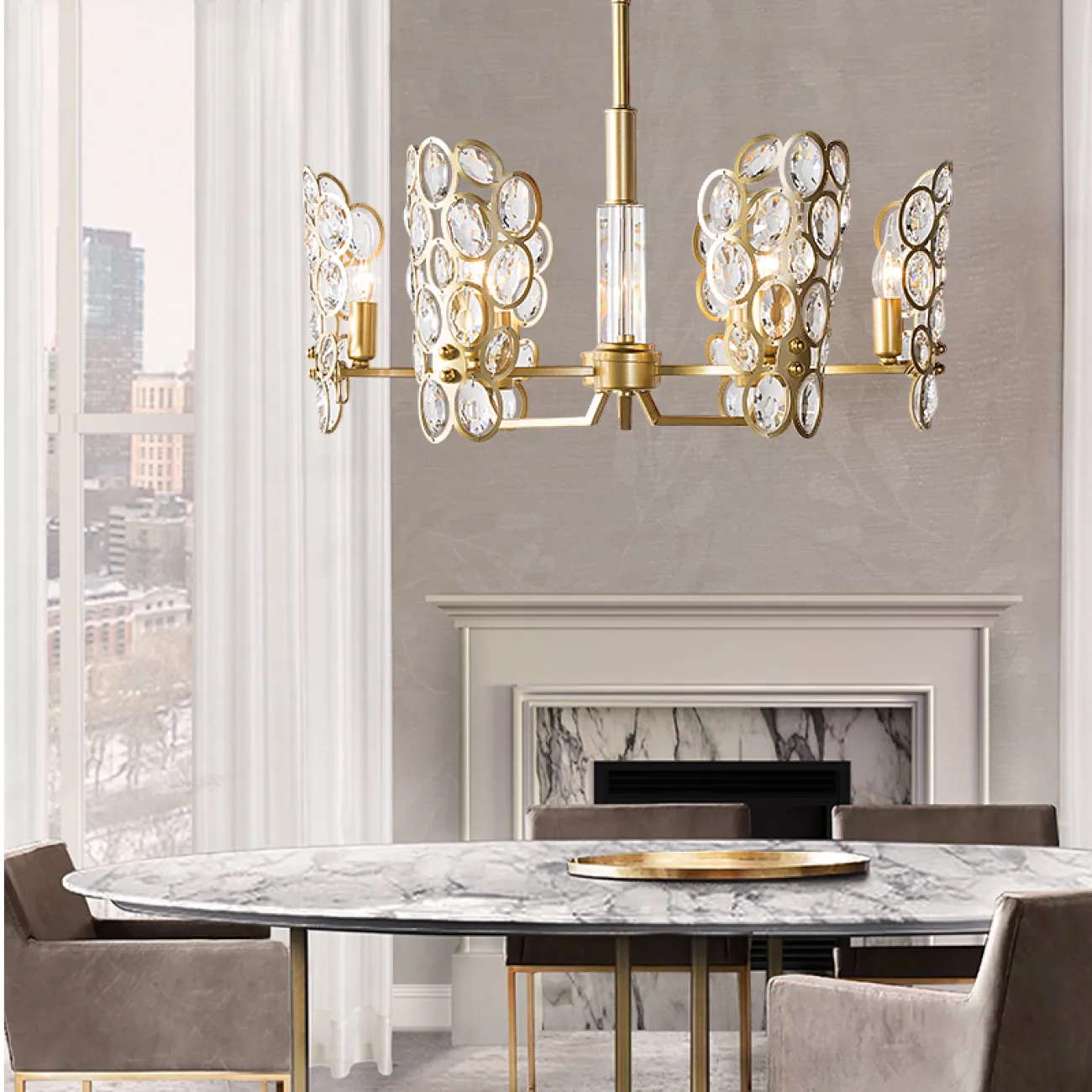 Люстра подвесная BORGA от ImperiumLoft