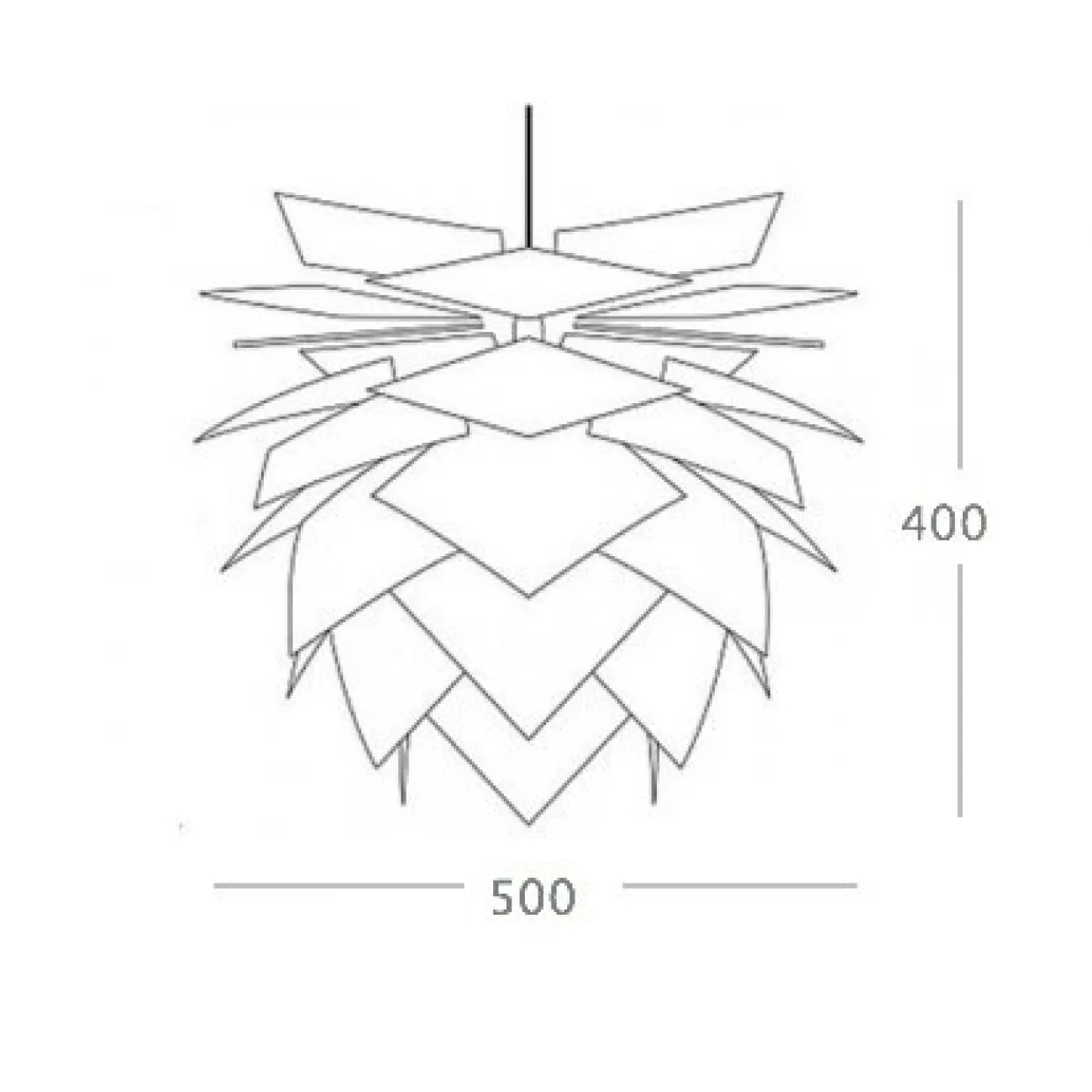 Люстра Pineapple designed by Frank Kerdil in 2010