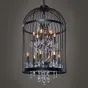Люстра Steampunk Birdcage Chandelier 60 black от LaLume