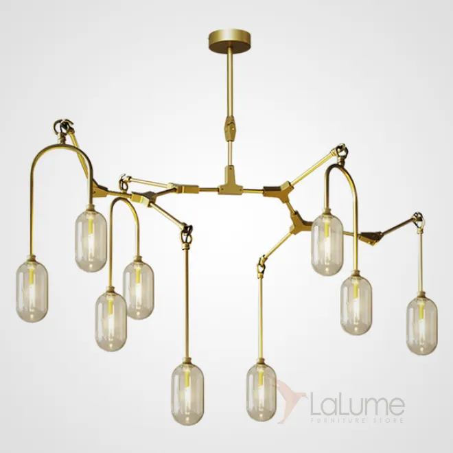 Подвесная люстра WILLOW 9 от ImperiumLoft Подвесная люстра WILLOW 9 от ImperiumLoft