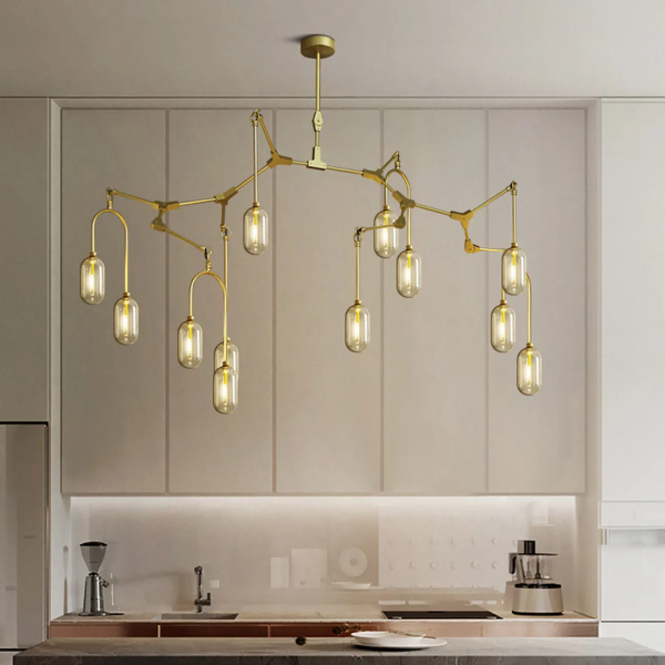 Подвесная люстра WILLOW 12 от ImperiumLoft