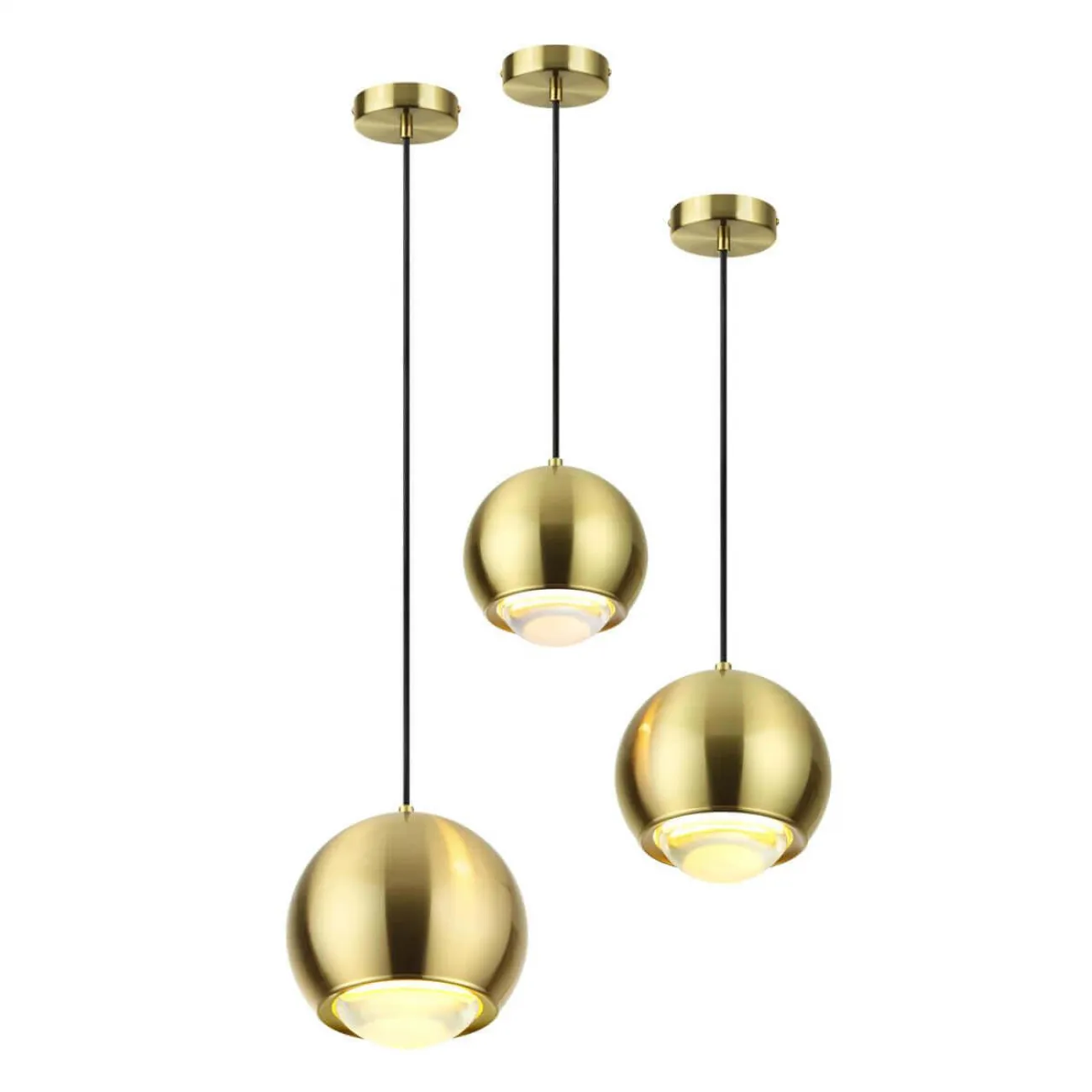 Подвесной светильник KYORI AMBER D18 chrome от ImperiumLoft