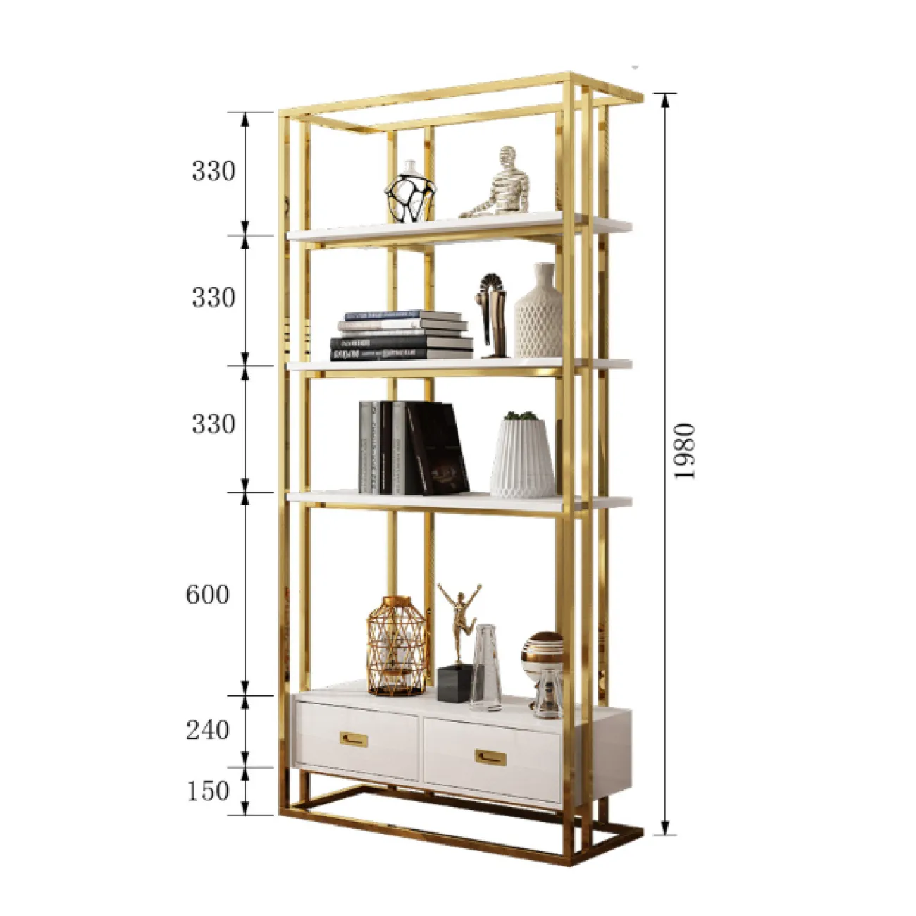 Дизайнерский стеллаж LaLume-HH00101