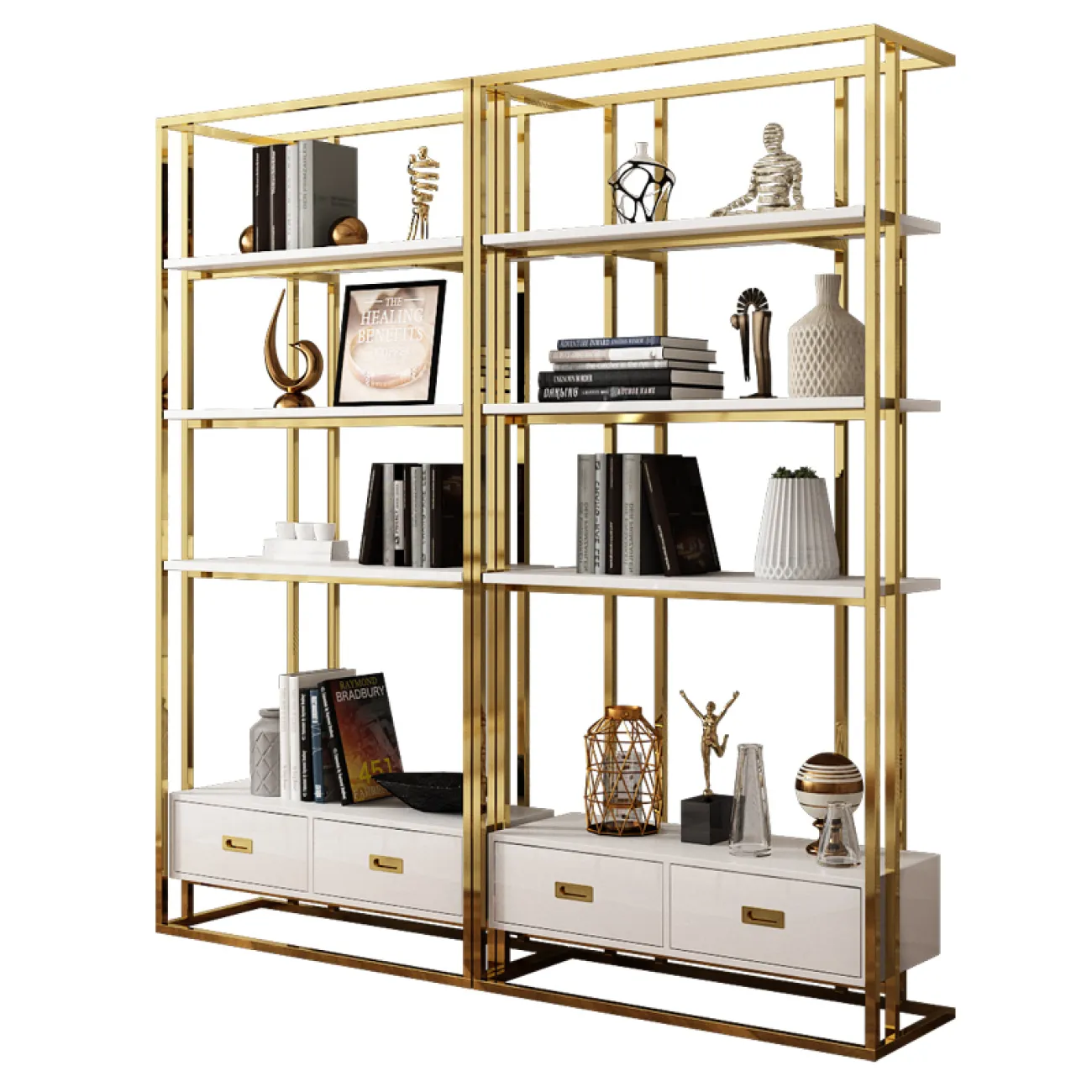 Дизайнерский стеллаж LaLume-HH00101