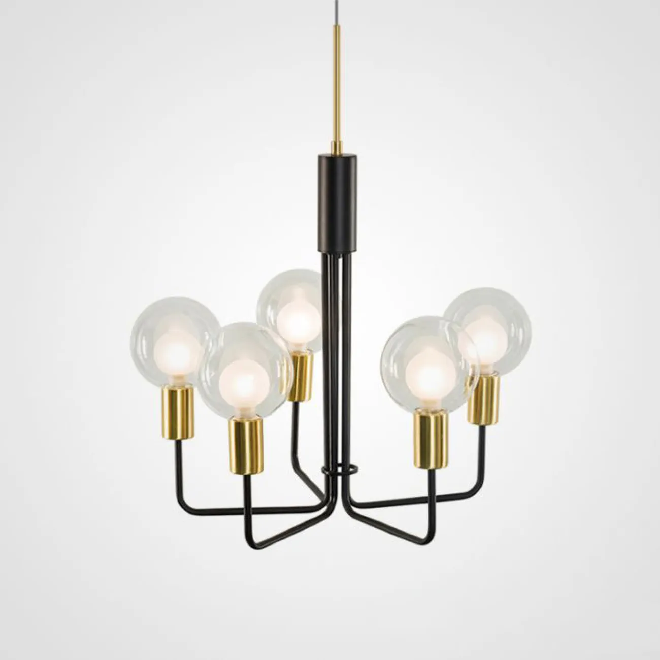 Подвесная люстра PEARL L10 Grey от ImperiumLoft