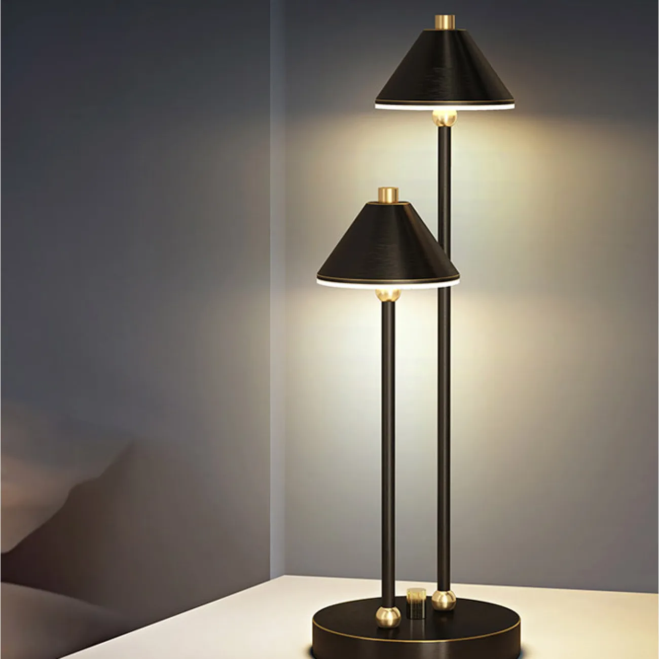 Настольная лампа GENRE TAB Brass от ImperiumLoft