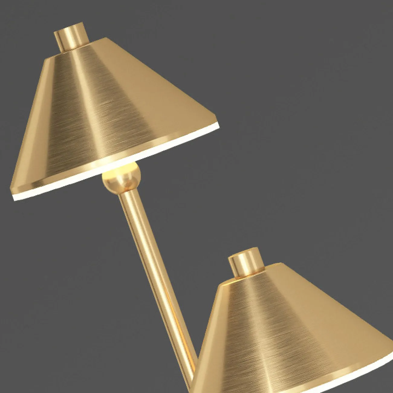 Настольная лампа GENRE TAB Brass от ImperiumLoft