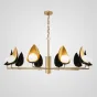 Дизайнерская люстра ODENCE 10 lamps от ImperiumLoft