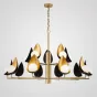 Дизайнерская люстра ODENCE 15 lamps от ImperiumLoft